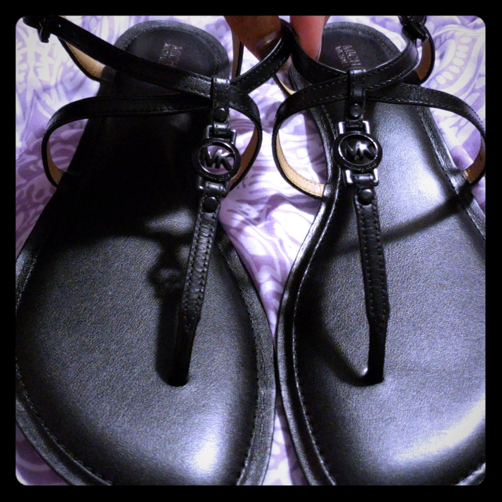 MICHAEL Michael Kors Black Sandals